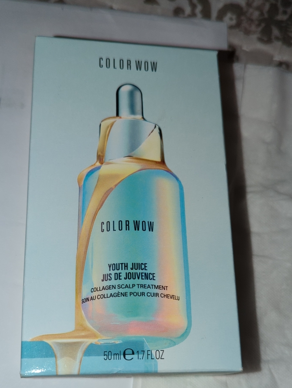 Color Wow Youth Juice Collagen Scalp Treatment — Light Blue